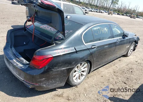 2015 BMW 740Li xDrive z USA, uszkodzony, nr VIN WBAYF4C55FGS99286